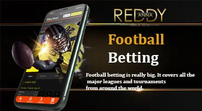 Football betting with live odds on Reddy Anna Book